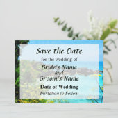Strand von St. George Bermuda Save the Date (Stehend Vorderseite)