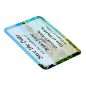Strand von St. George Bermuda Save the Date Magnet (Rechte Seite)