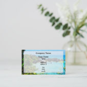 Strand von St. George Bermuda Visitenkarte (Stehend Vorderseite)