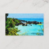 Strand von St. George Bermuda Visitenkarte (Rückseite)