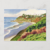 Strand von Swami Encinitas Postkarte (Vorderseite)