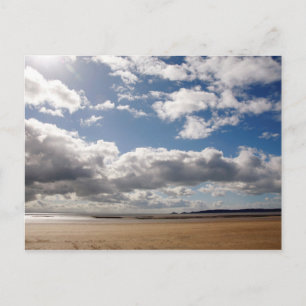 Strand von Swansea Postkarte