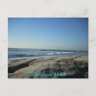 Strand von Windansea Postkarte