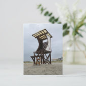 Strand von Wrightsville Postkarte (Stehend Vorderseite)