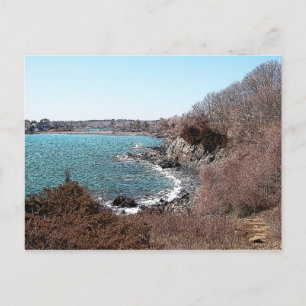 Strand von York Harbour, Maine - Postcard Postkarte