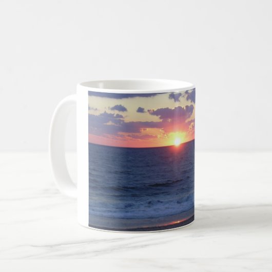 Strand wachen Tasse auf (Vorderseite Links)