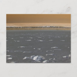 Strand während der Sonnenstrahlen Postkarte