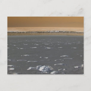 Strand während der Sonnenstrahlen Postkarte