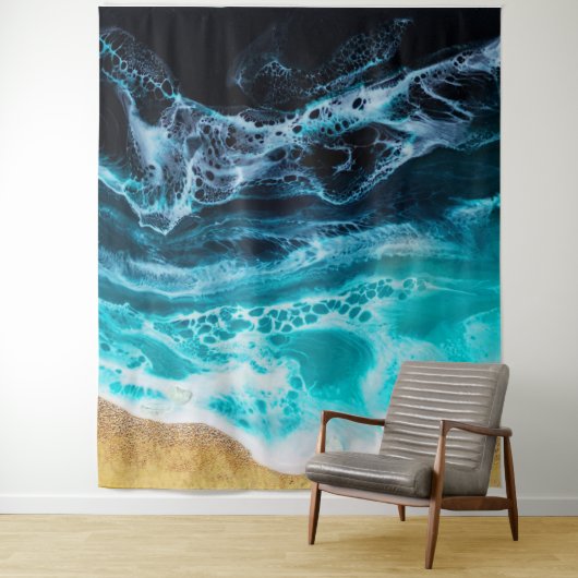 Strand Wandteppich (Beispiel)