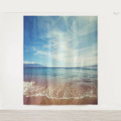 Strand Wandteppich (Vorderseite)