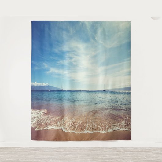 Strand Wandteppich (Vorderseite)