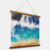 Strand Wandteppich Mit Holzrahmen (Gewinkelt)