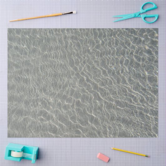 Strand Wasser Ripples & Sand Seidenpapier (Basteln)