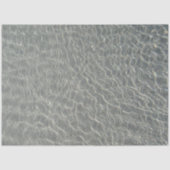 Strand Wasser Ripples & Sand Seidenpapier (Vorderseite)