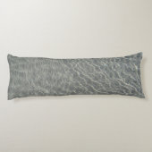 Strand Wasser Ripples & Sand Seitenschläferkissen (Rückseite)