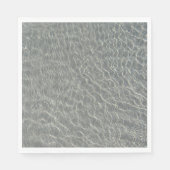 Strand Wasser Ripples & Sand Serviette (Vorderseite)