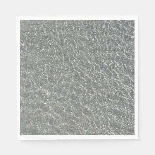 Strand Wasser Ripples & Sand Serviette (Vorderseite)