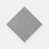 Strand Wasser Ripples & Sand Serviette (Ecke)