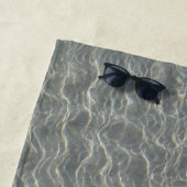 Strand Wasserarme und Sandstrand Mit Monogramm Strandtuch (Beispiel)