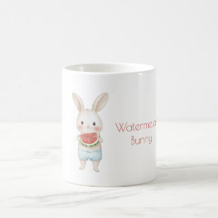 Strand Wassermelonen Hase Kaffeetasse