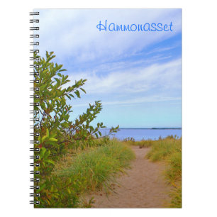 Strand-Weg-Notizbuch Notizblock