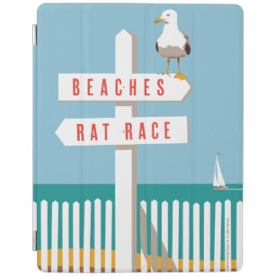 Strand-Wegweiser iPad Hülle