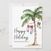 Strand Weihnachten Frohe (Vorderseite)