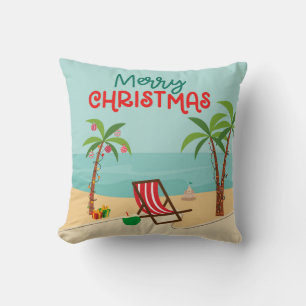 Strand Weihnachten Kissen