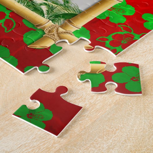 Strand-Weihnachten Puzzle (Seite)