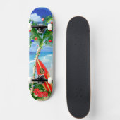 Strand-Weihnachten Skateboard (Vorne)