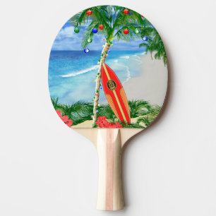 Strand-Weihnachten Tischtennis Schläger