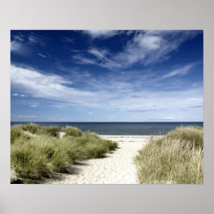 Strand, Welfleet MA Poster