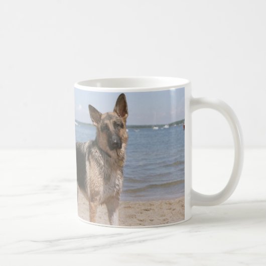 Strand-wertlos Tasse 15oz (Rechts)