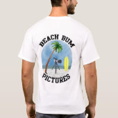 Strand-wertlosbilder T-Shirt (Rückseite)