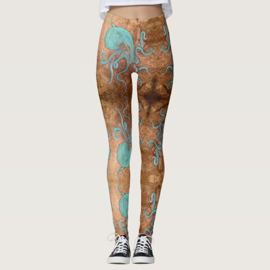 Strand-wertloskrake! Leggings (Vorderseite)