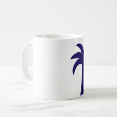 Strand wertlospalmtree Tasse (Vorderseite Links)