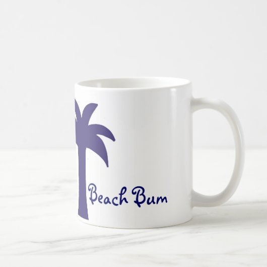 Strand wertlospalmtree Tasse (Rechts)