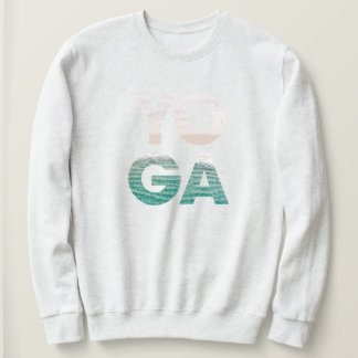 Strand Yoga Coastal Szene Sweatshirt