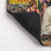 Strand - Zehen behandelten zart 1922 Mousepad (Ecke)