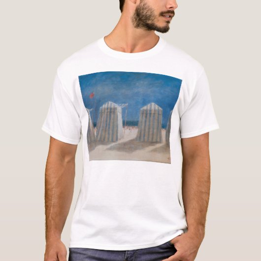 Strand-Zelte Bretagne 2012 T-Shirt (Vorderseite)