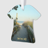 Strand-Zugang datiert Ornament (Vorderseite)