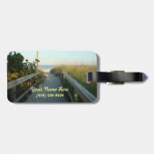 Strand-Zugangs-personalisierter Gepäck-Umbau Gepäckanhänger (Rückseite horizontal)