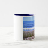 Strand Zweifarbige Tasse (Mittel)