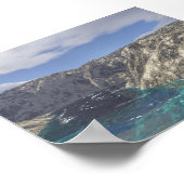 Strandalgen Poster (Ecke)