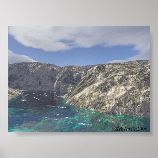 Strandalgen Poster (Vorne)