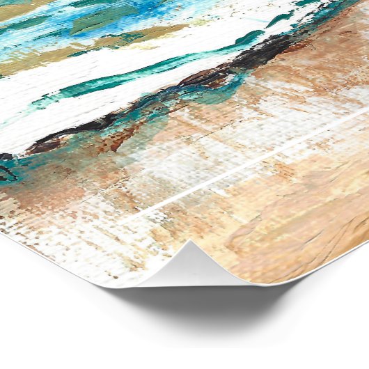 Strandangebot Glossar Poster (Ecke)