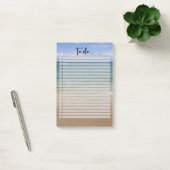 Strandansicht Post-it Klebezettel (Büro)