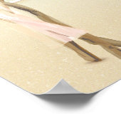 StrandArbor tropischer Hochzeitsarke Poster (Ecke)