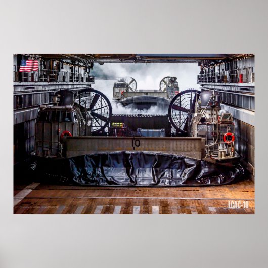STRANDASSAULT - LCAC-10 POSTER (Vorne)