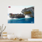 STRANDASSAULT - LCAC-36 POSTER (Küche)